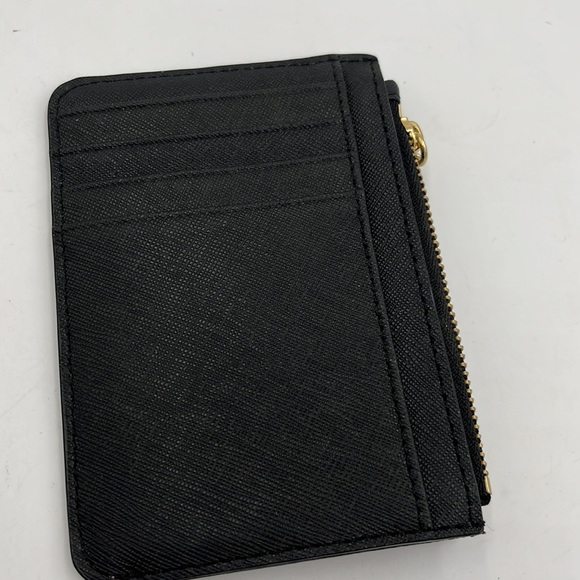Kate Spade Black Leather Card Holder EUC - Picture 11 of 12